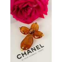 Chanel Brosche in Orange