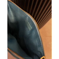 Miu Miu Clutch Bag Leather in Blue