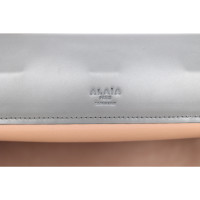 Alaïa Handtasche aus Leder in Grau
