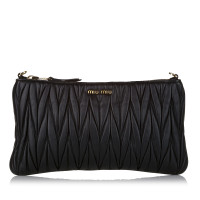 Miu Miu Shoulder bag Leather in Black