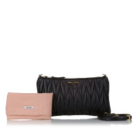 Miu Miu Shoulder bag Leather in Black