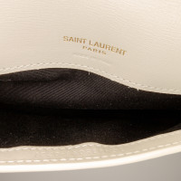 Yves Saint Laurent Sac à bandoulière en Cuir en Blanc