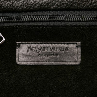 Yves Saint Laurent Rucksack aus Leder in Schwarz