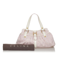 Céline Tote bag Canvas in Pink