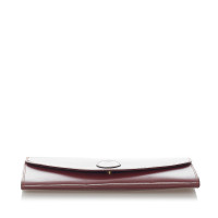 Cartier Clutch aus Leder in Rot