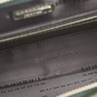 Burberry Clutch Bag Leather in Green