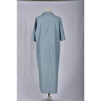 Marina Rinaldi Kleid aus Baumwolle in Blau
