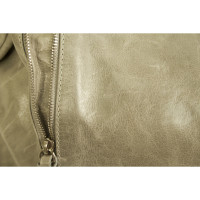 Trussardi Handtasche aus Leder in Grau