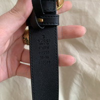 Gucci Marmont Belt en Cuir en Noir