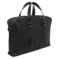 Bally Handtasche aus Leder in Schwarz