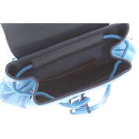 Mcm Rucksack aus Leder in Blau