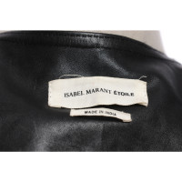 Isabel Marant Jacke/Mantel aus Leder in Schwarz
