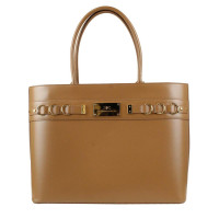 Elisabetta Franchi Handbag Leather in Brown