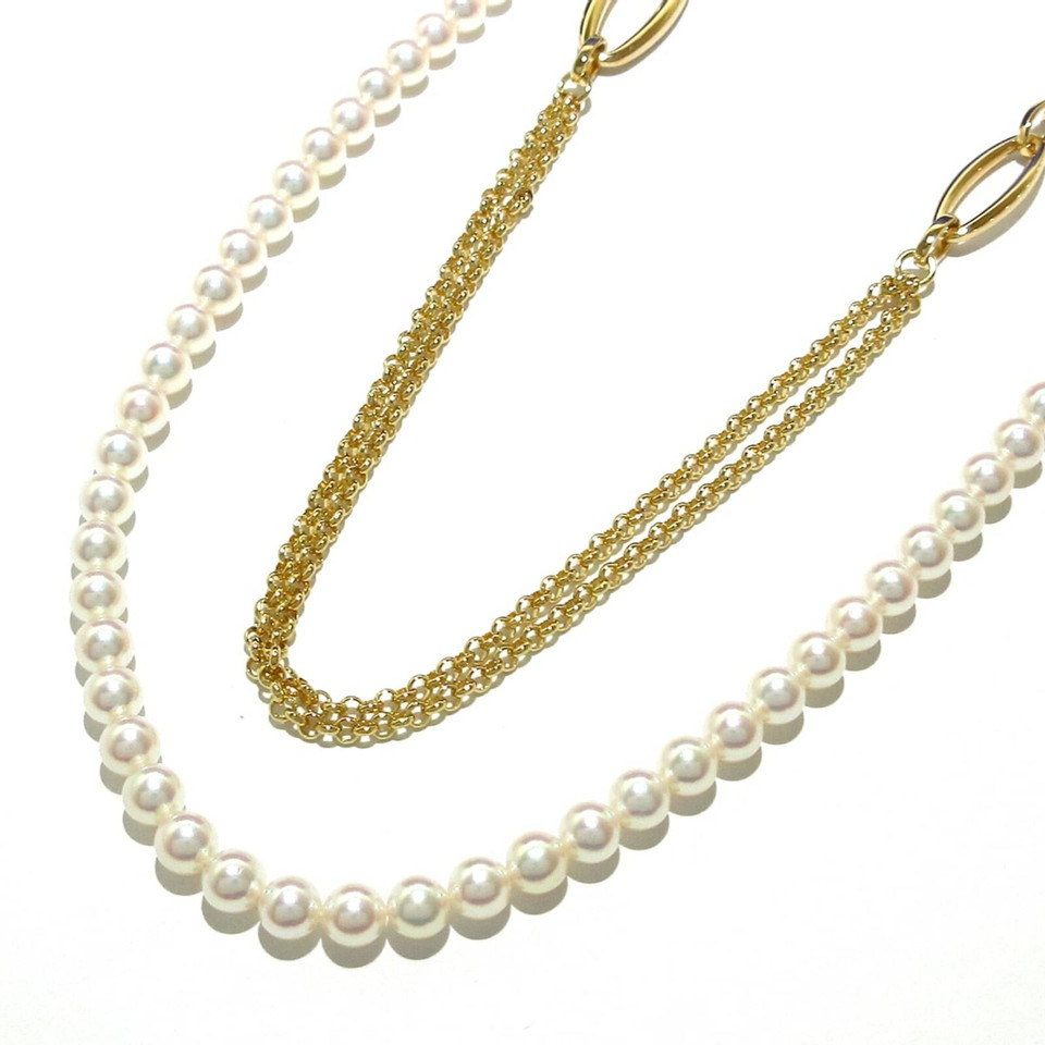 Mikimoto Collana in Perle in Oro