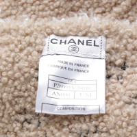 Chanel Cappello con sciarpa in beige