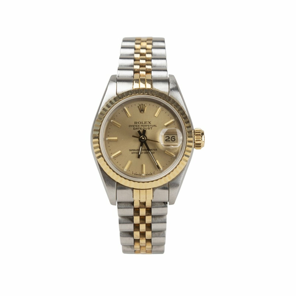 Rolex Datejust 26 Edelstahl und Gelbgold en Acier