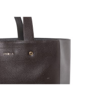 Furla Handtasche aus Leder in Braun