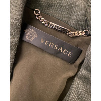 Versace Blazer aus Wolle in Grün