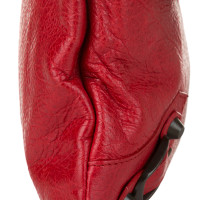 Balenciaga Clutch en Cuir en Rouge