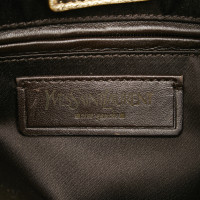 Yves Saint Laurent Umhängetasche aus Leder in Gold