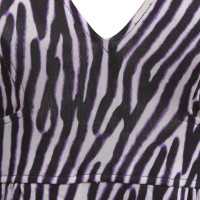 Diane Von Furstenberg Robe en soie avec imprimé
