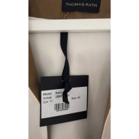 Thomas Rath Jacke/Mantel aus Baumwolle in Beige