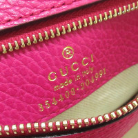 Gucci Swing Tote en Cuir en Rose/pink
