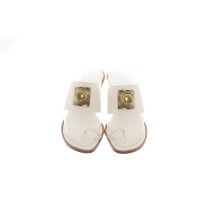 Etro Sandalen aus Leder in Weiß