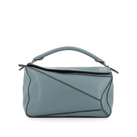 Loewe Puzzle Bag in Pelle in Blu