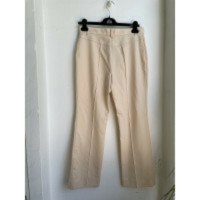 Chloé Hose aus Wolle in Creme