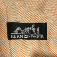 Hermès Tote Bag aus Canvas in Braun