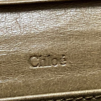 Chloé Täschchen/Portemonnaie aus Leder in Beige