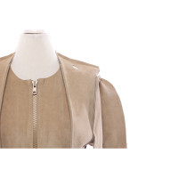 Maison Martin Margiela For H&M Jacket/Coat Leather in Beige