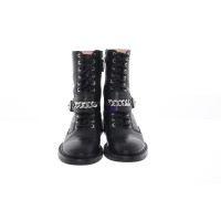 Inch2 Stiefeletten aus Leder in Schwarz