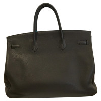 Hermès Birkin Bag 40 Leather in Grey