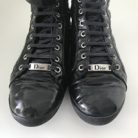 Dior Ankle boots Patent leather in Black