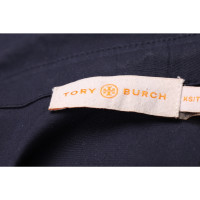 Tory Burch Robe en Coton en Bleu