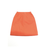 Chanel Skirt Cotton in Orange