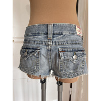 True Religion Shorts Jeans fabric in Blue
