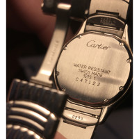Cartier Montre-bracelet en Acier en Crème