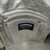 Gianni Chiarini Shopper Leather in Silvery