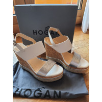 Hogan Sandals Leather