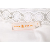 Tory Burch Kleid aus Baumwolle in Weiß