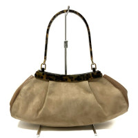 Salvatore Ferragamo Handbag Leather in Beige