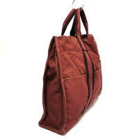 Hermès Tote bag in Tela in Rosso