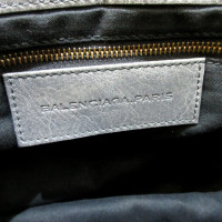 Balenciaga Borsa a tracolla in Pelle in Grigio