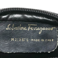 Salvatore Ferragamo Shoulder bag Leather in Violet