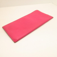 Hermès Clutch aus Leder in Rosa / Pink