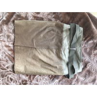Brunello Cucinelli Skirt Leather in Brown