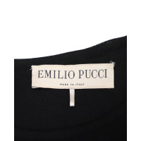 Emilio Pucci Kleid aus Wolle in Schwarz